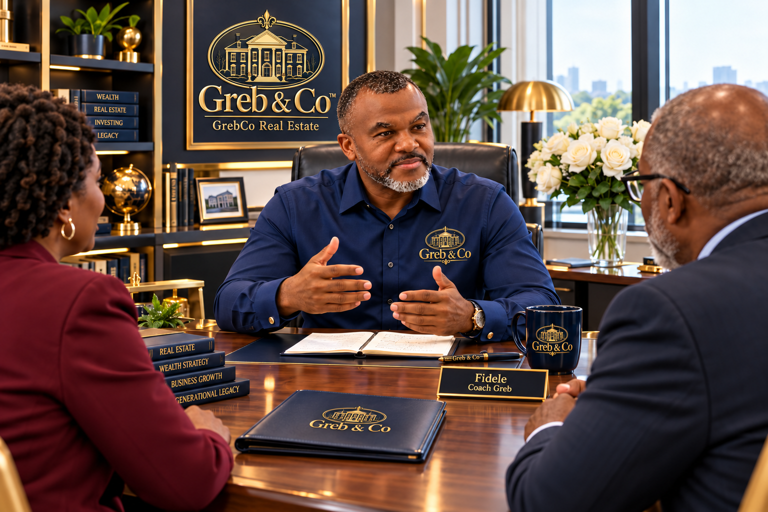 Meet Greb & Co Real Estate — concept de présentation Greb & Co Real Estate™