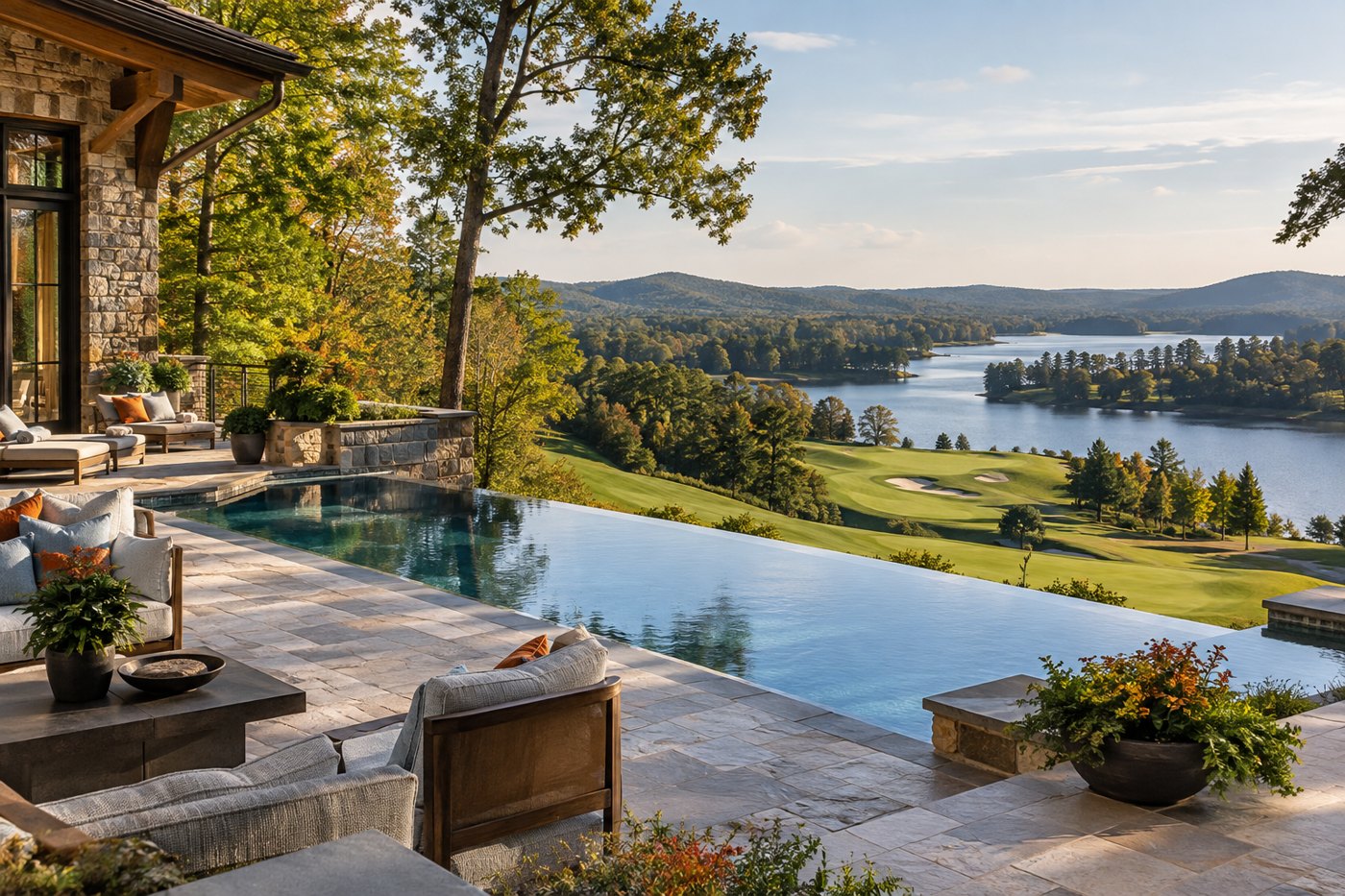 Concept Providence Valley Estate : Piscine et patio privés