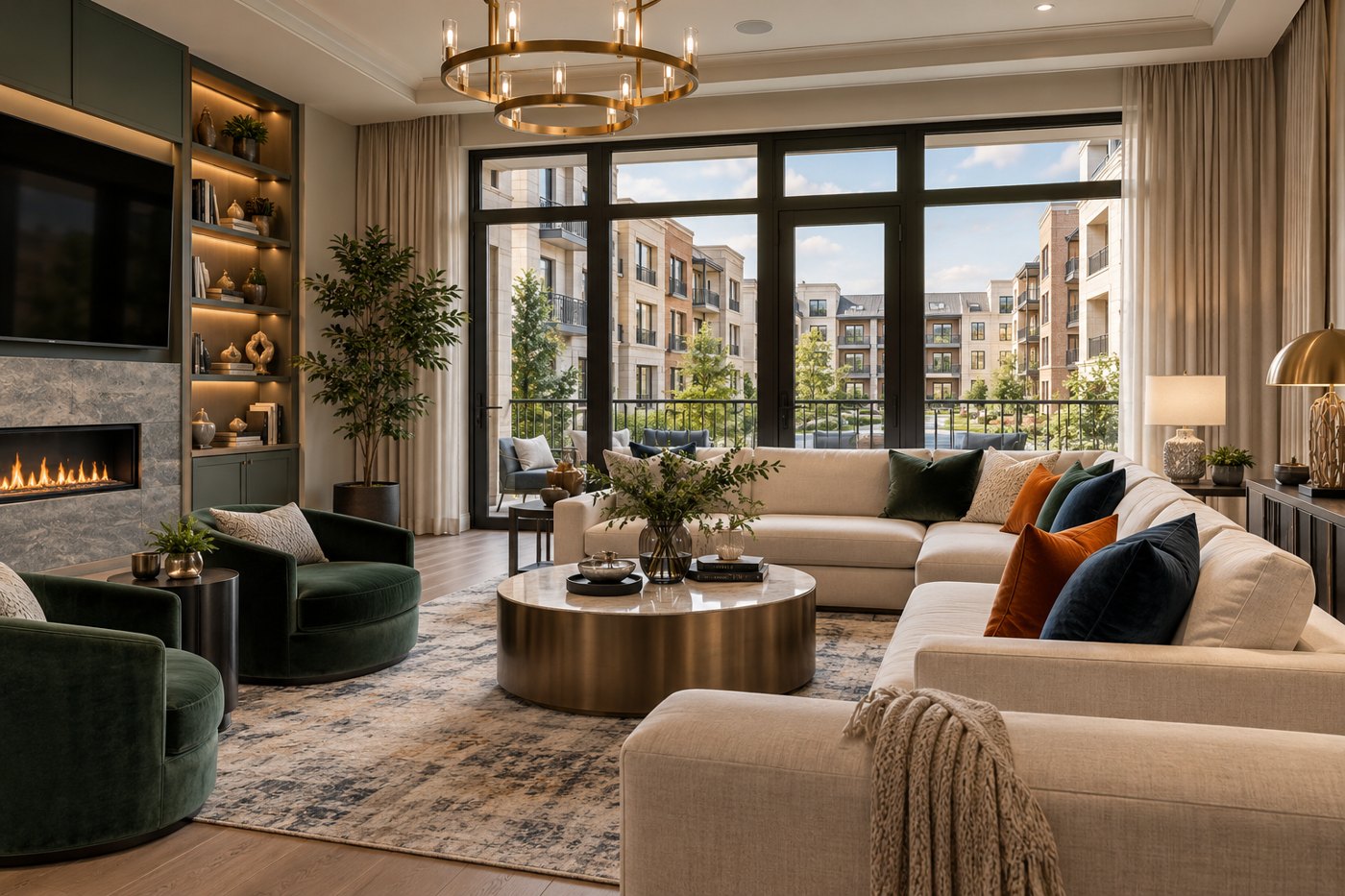 Concept Wellington Gates : Deuxième salon familial