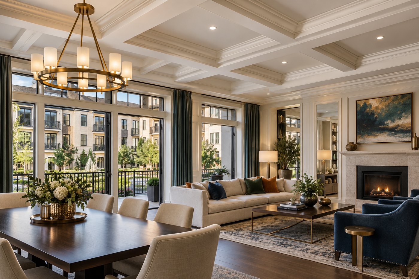 Concept Wellington Gates : Plafond et moulures