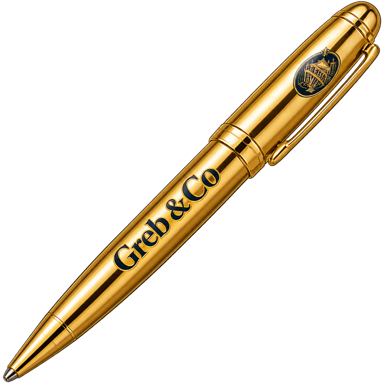 Gold-finish pen — Greb & Co Real Estate™