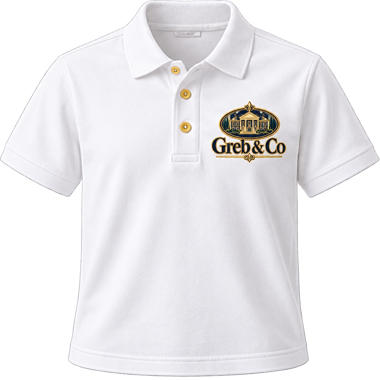 White polo — Greb & Co Real Estate™