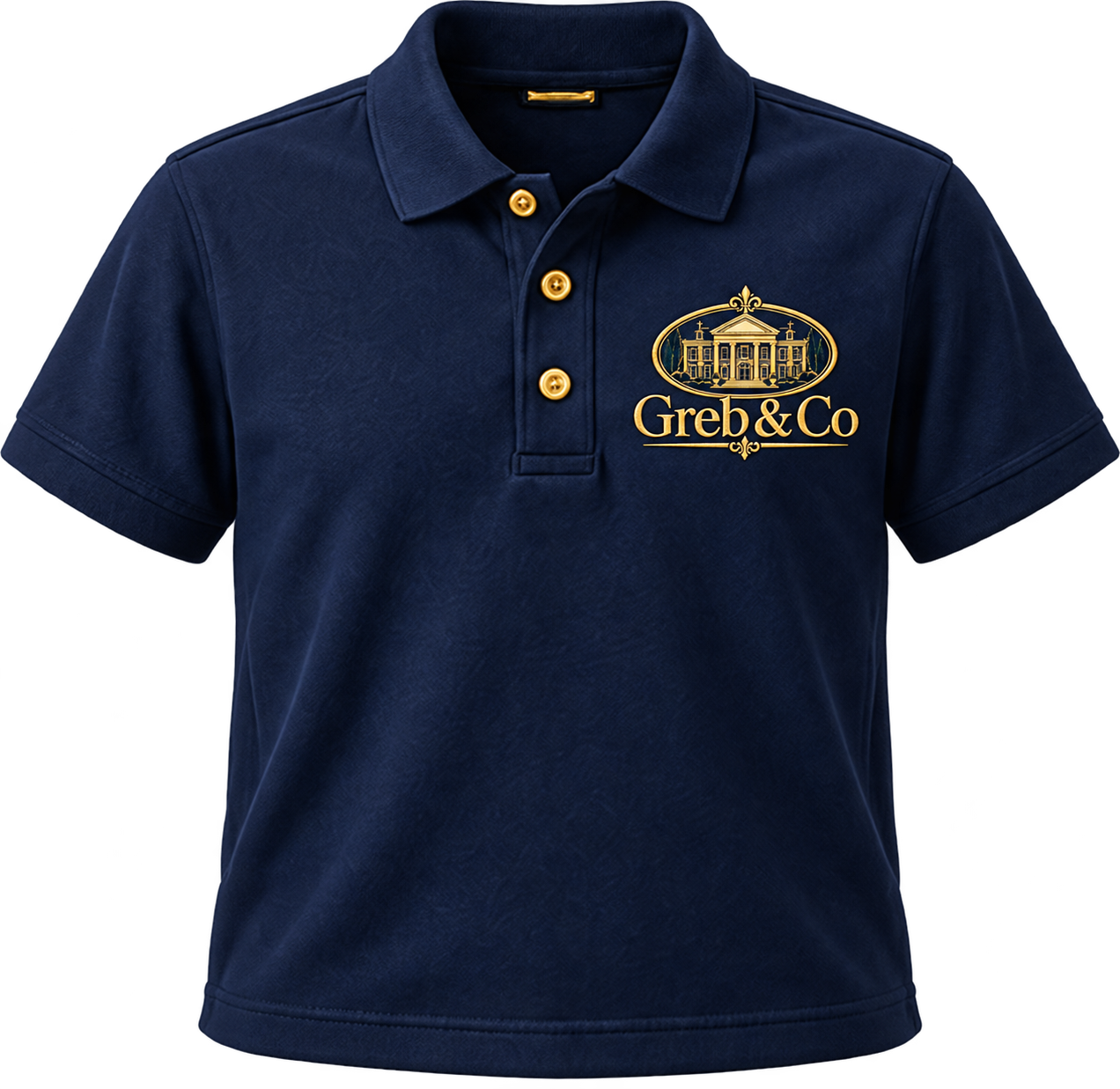 Navy polo — Greb & Co Real Estate™